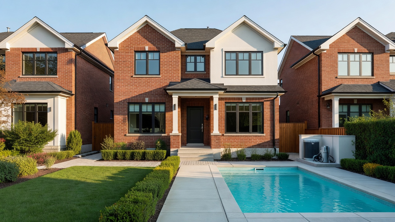 Furnace repair and AC installation for semi-detached house in GTA