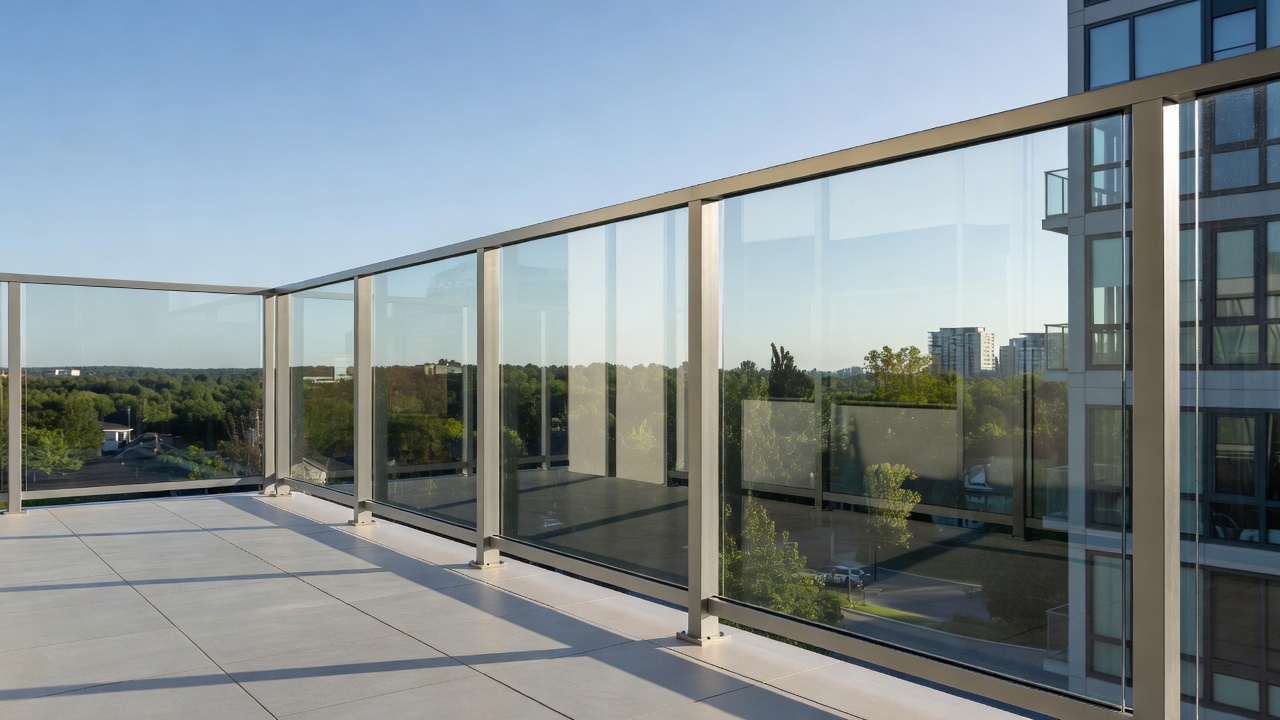 Retrofitted condo balcony meeting Toronto building code in Markham