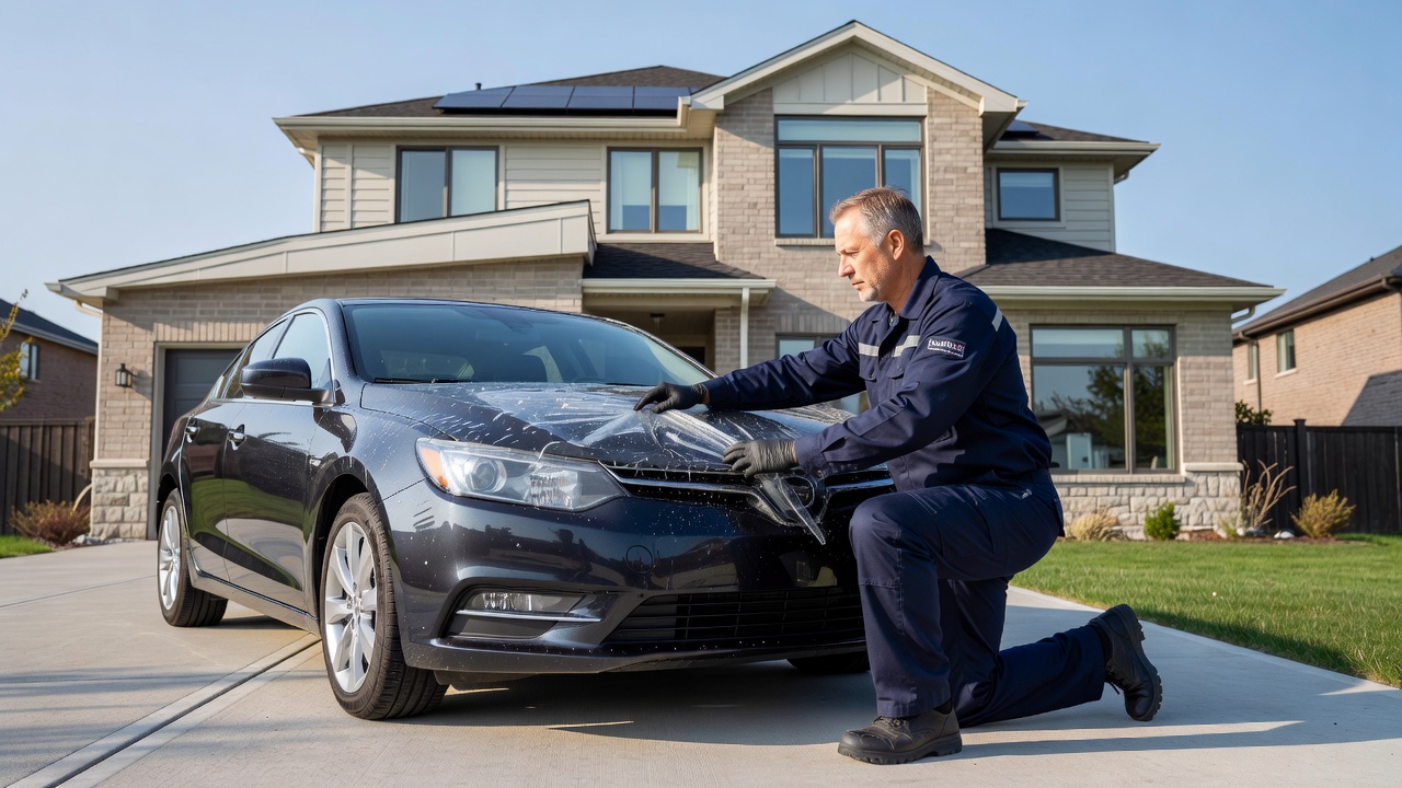 Ajax car detailing for summer hail protection