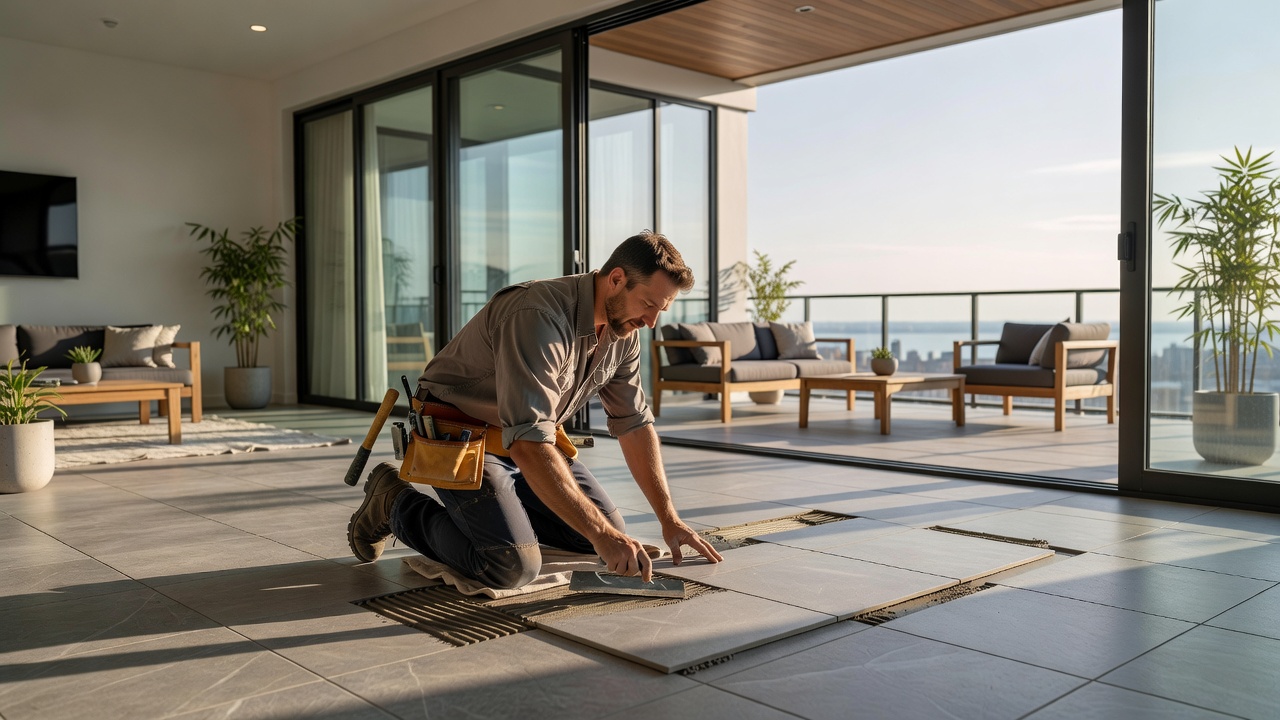 Tiling for indoor and outdoor spaces in Ajax homes