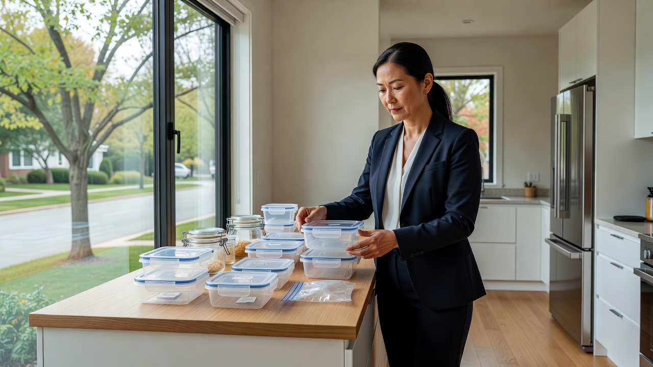 Efficient food storage solutions for Ajax home maintenance