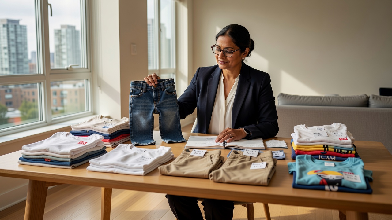 Affordable clothing brands for North York families