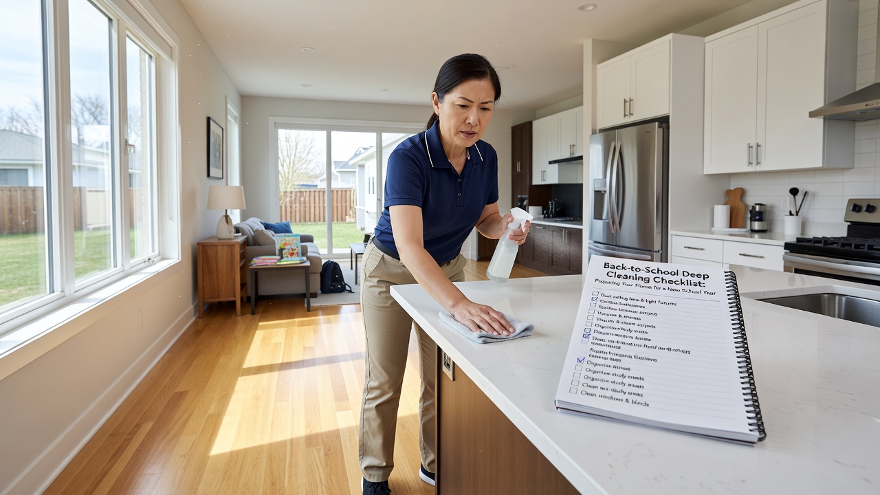 Eco-friendly deep cleaning checklist for Markham homes