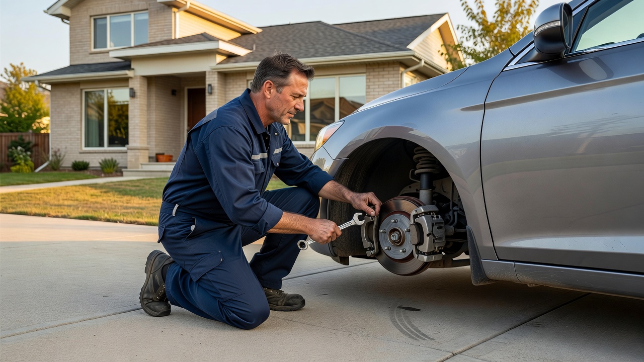 DIY brake inspection for Scarborough auto repair