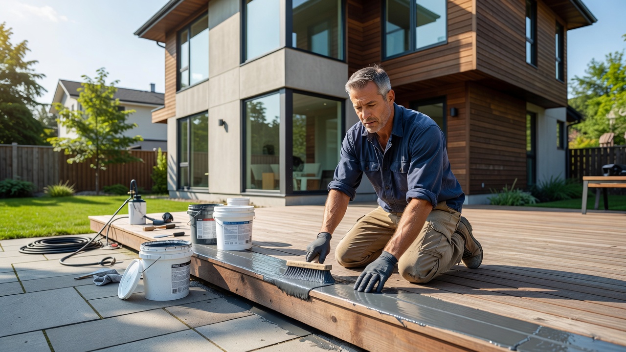 Deck and patio waterproofing for GTA detached homes in summer