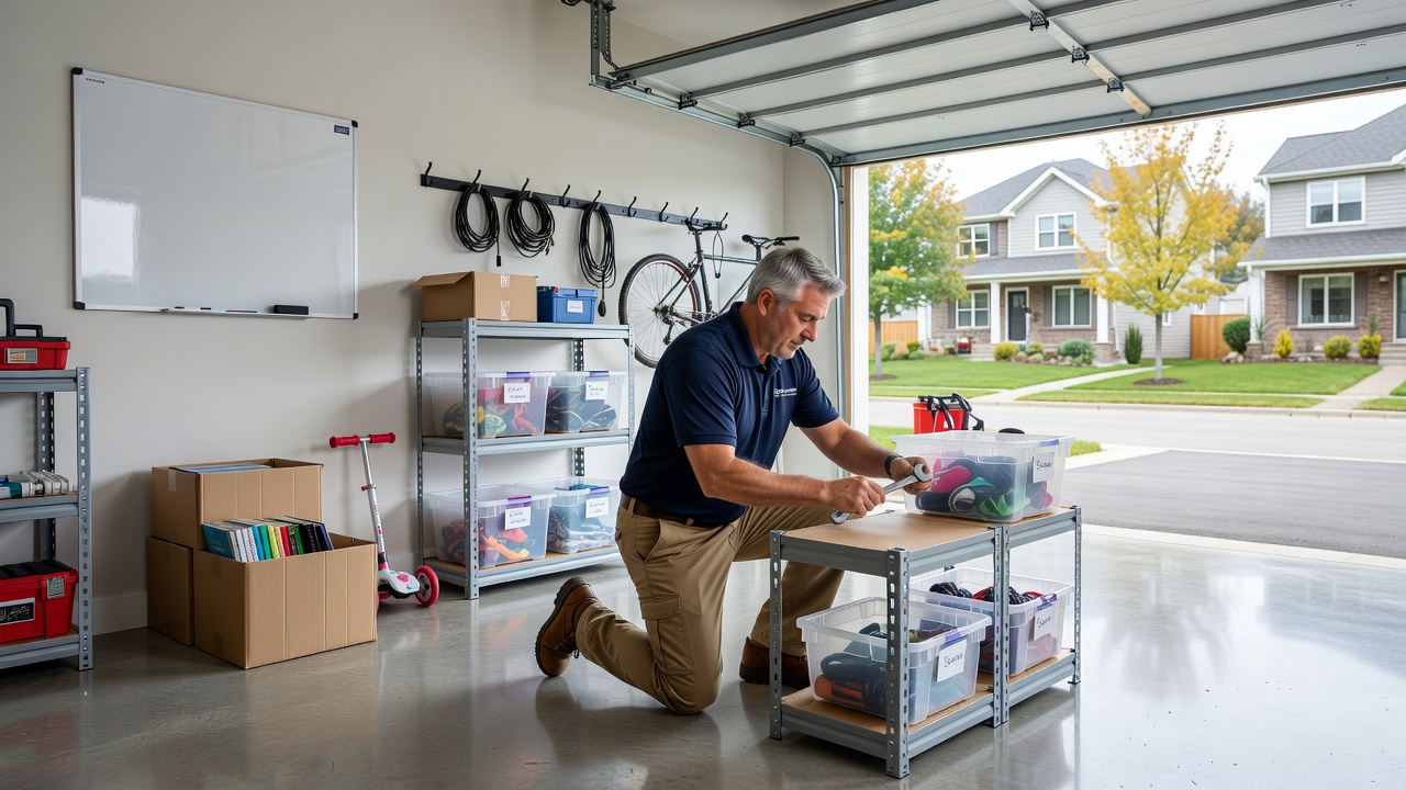 Garage organization solutions for Brampton home maintenance