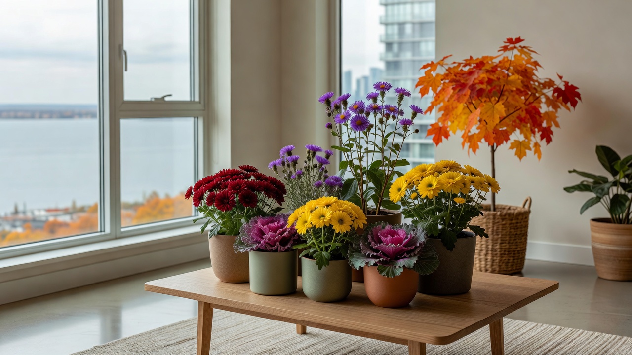 Burlington lawn care with seasonal plants