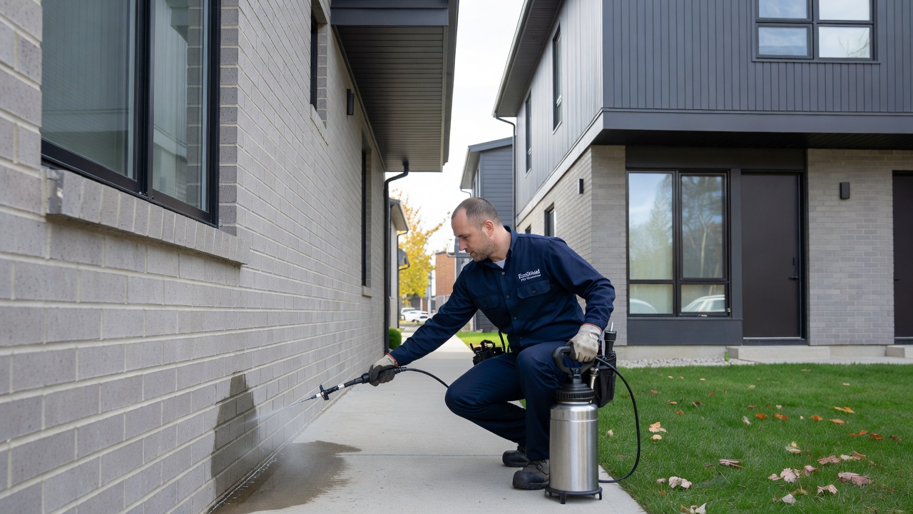 Qualified outdoor pest control services for semi-detached home maintenance in Toronto