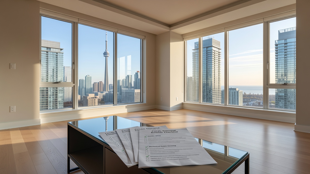Mechanical system servicing in Toronto condos during summer