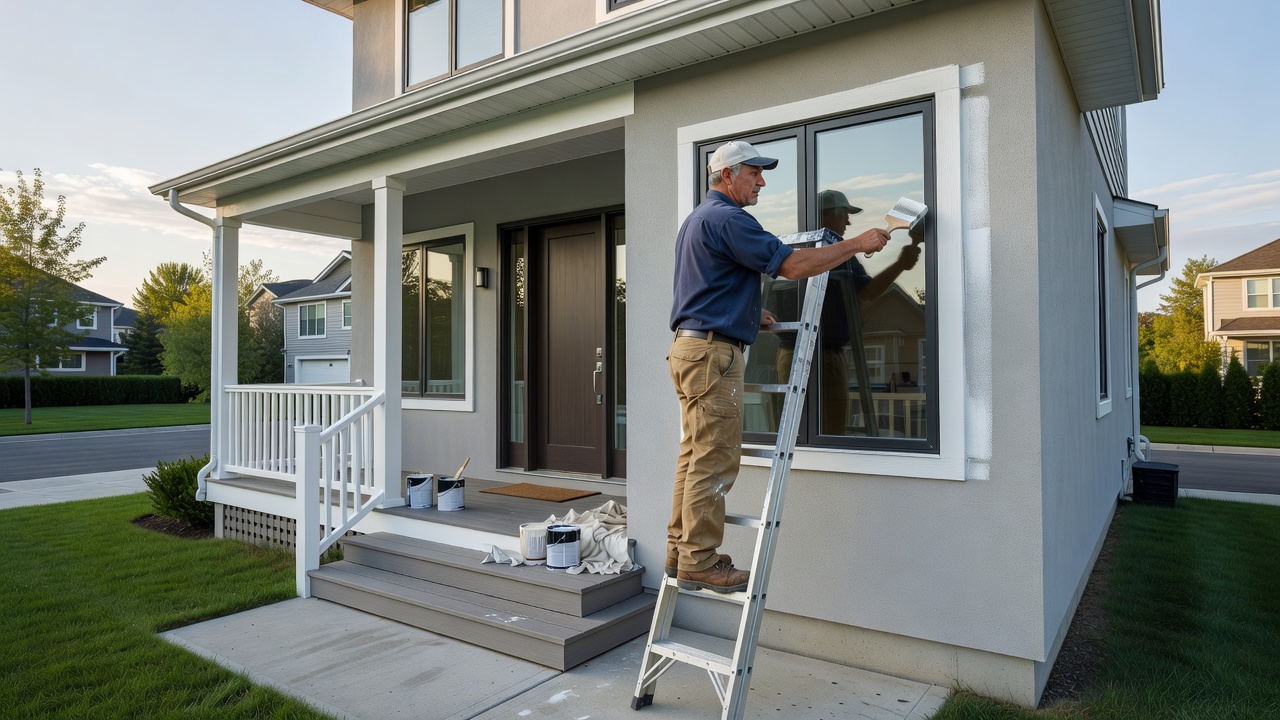 Mississauga exterior painting service for summer preparation