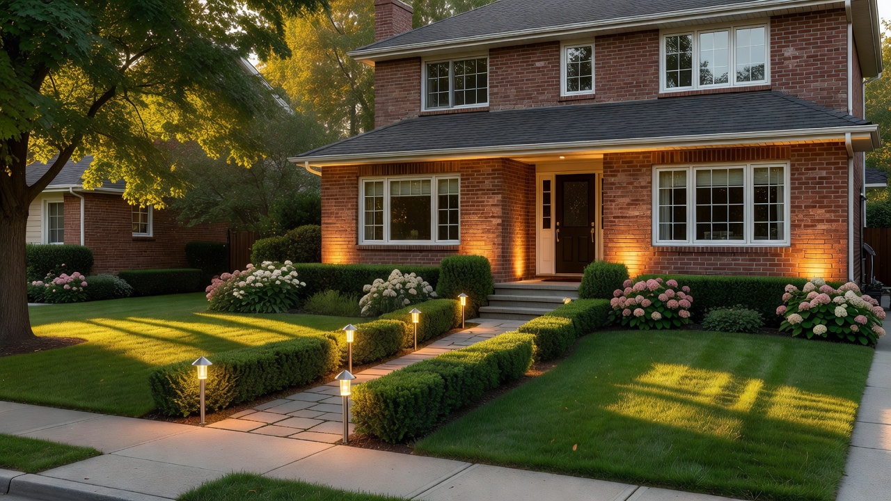 Landscape lighting by Etobicoke electrician