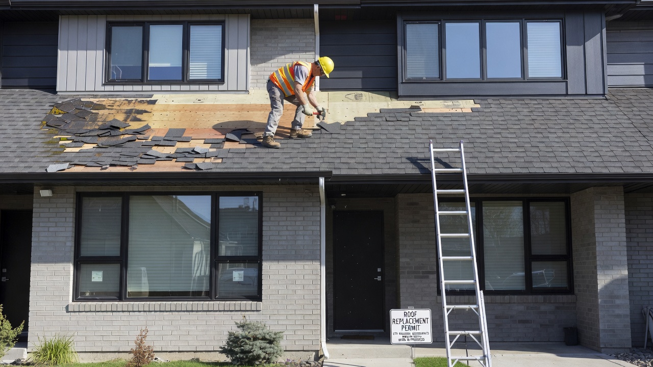 Toronto半独立屋屋顶更换许可证和家庭维修服务