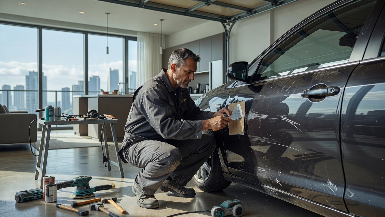 Ajax auto body repair tips for emergency storm damage