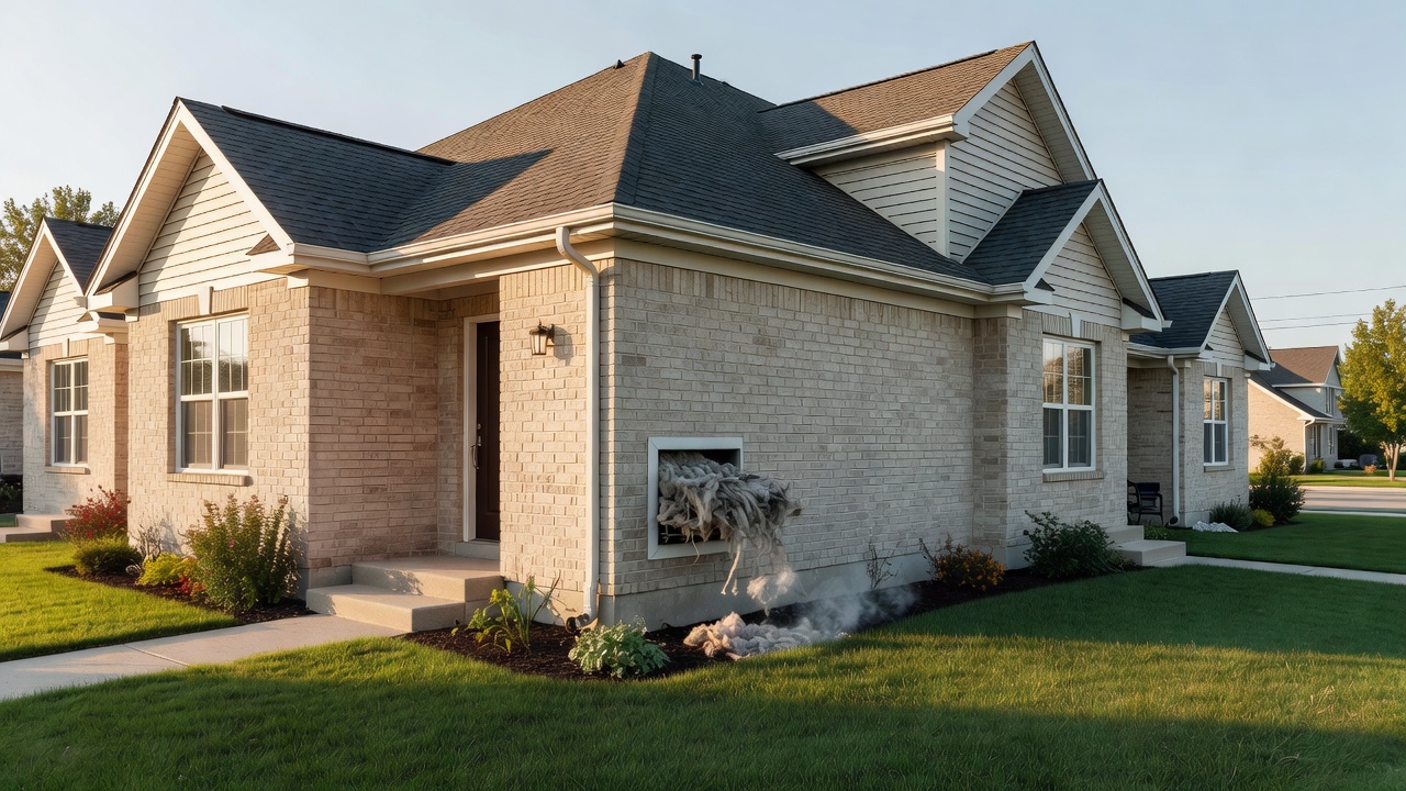 Electrical installation and maintenance of dryer vent system in Brampton home