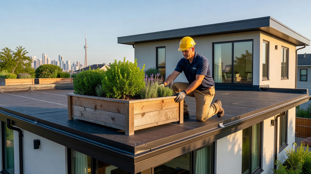 Transform your flat roof with Toronto roofing repair