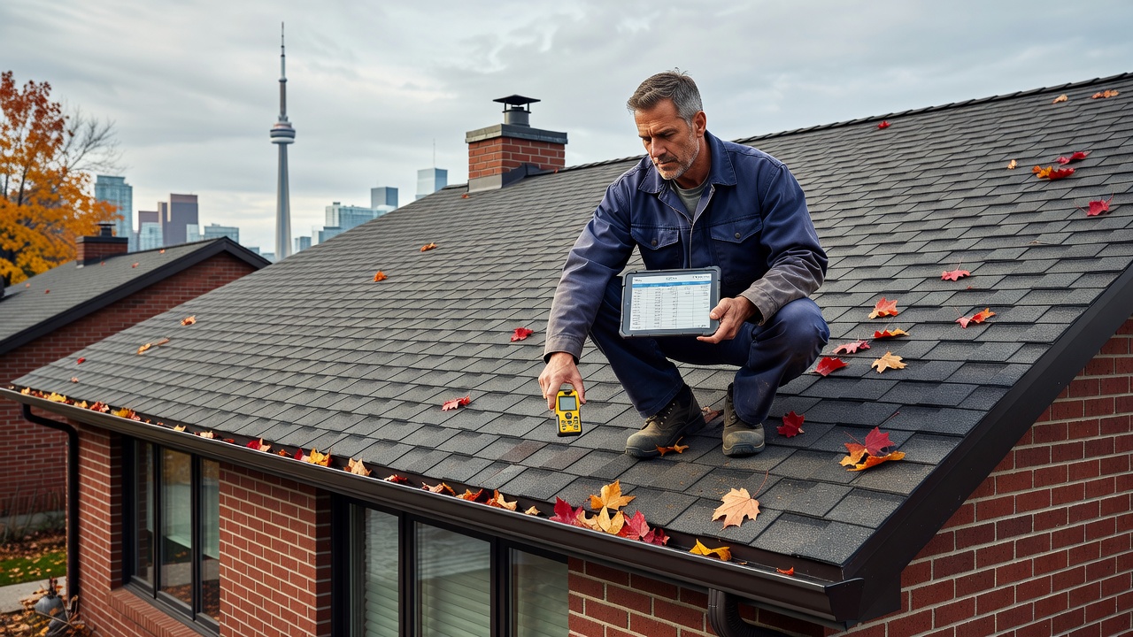 Budgeting for Toronto roof replacement in fall