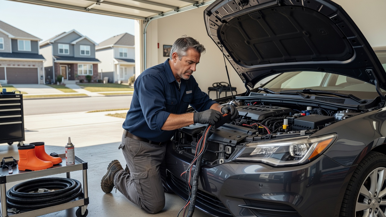 Vaughan auto electrical repair tips for flooding
