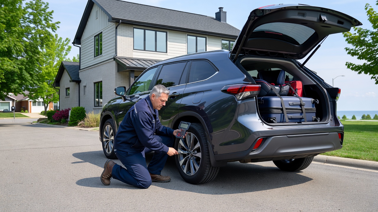 Securing your vehicle during family vacations in Scarborough