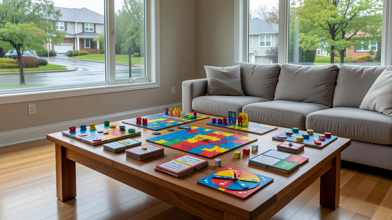 Family fun with DIY board games in Scarborough
