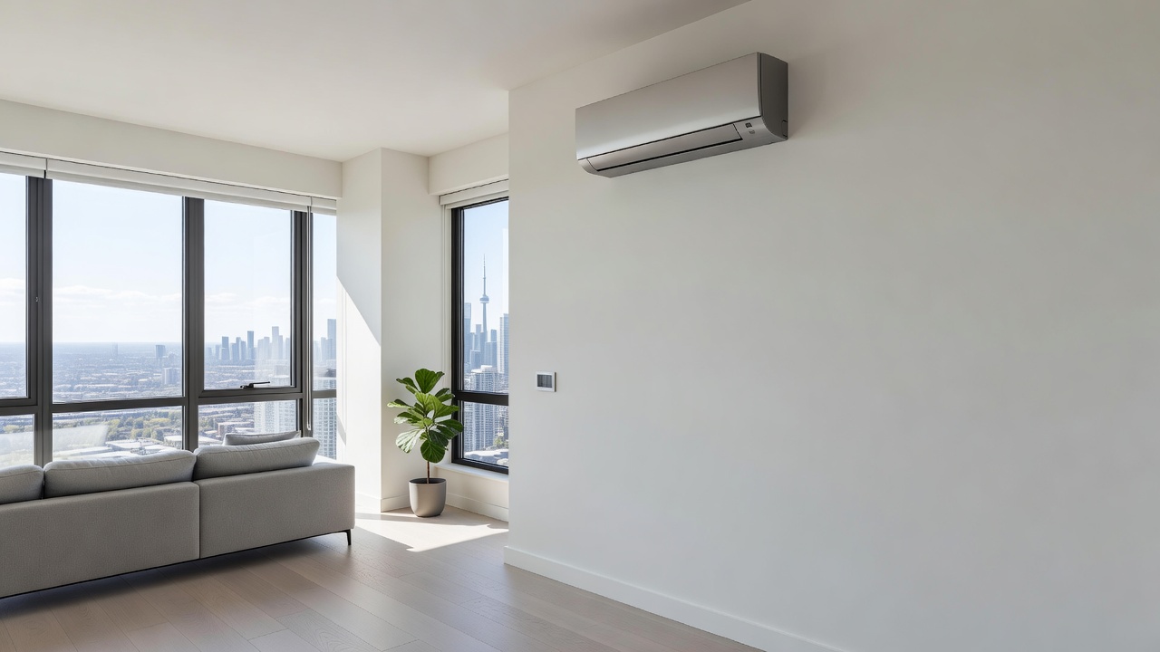 GTA AC installation with proper building permits for condo buildings