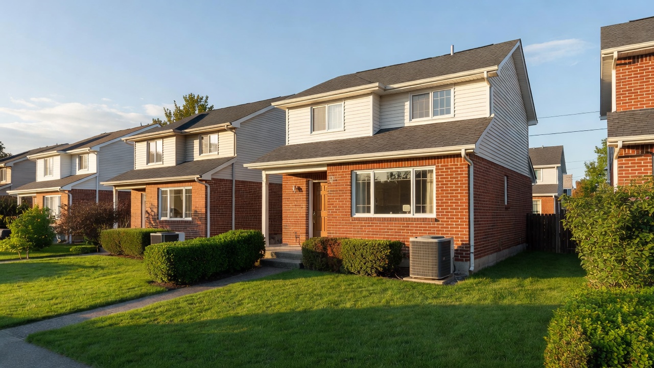 Duct cleaning service for a Toronto semi-detached house HVAC system