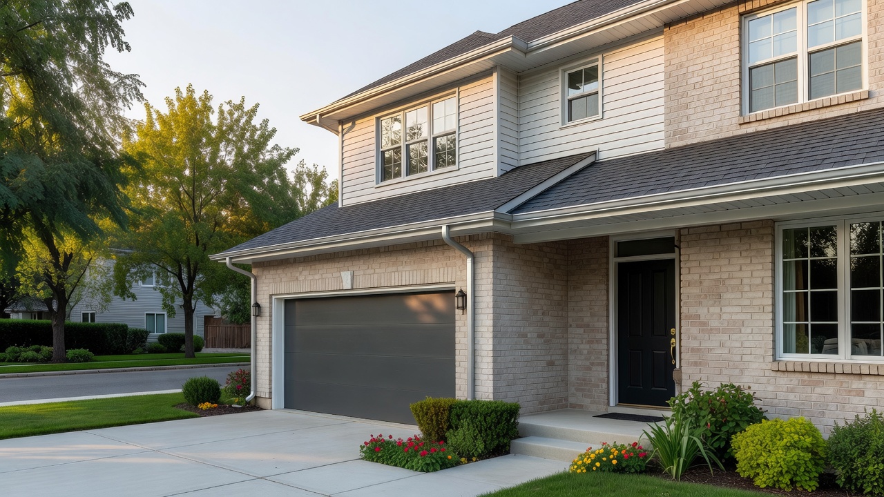 Summer gutter cleaning maintenance in Scarborough home