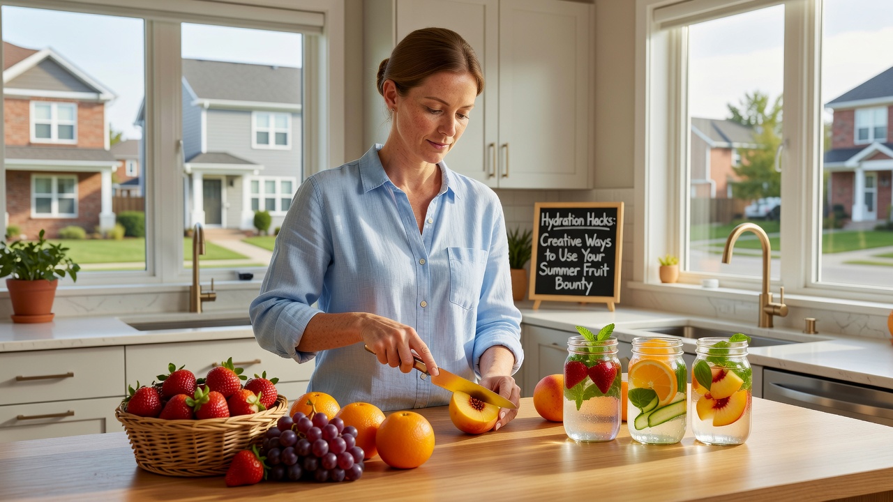 Hydration hacks for Markham home maintenance using summer fruits