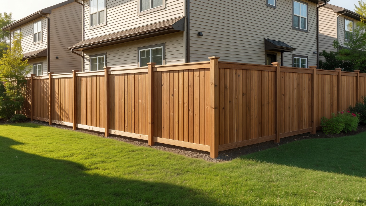 Expert fence repair contractor coordinating with Vaughan painting service