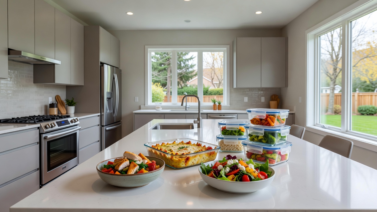 Vaughan renovation with leftover dishes