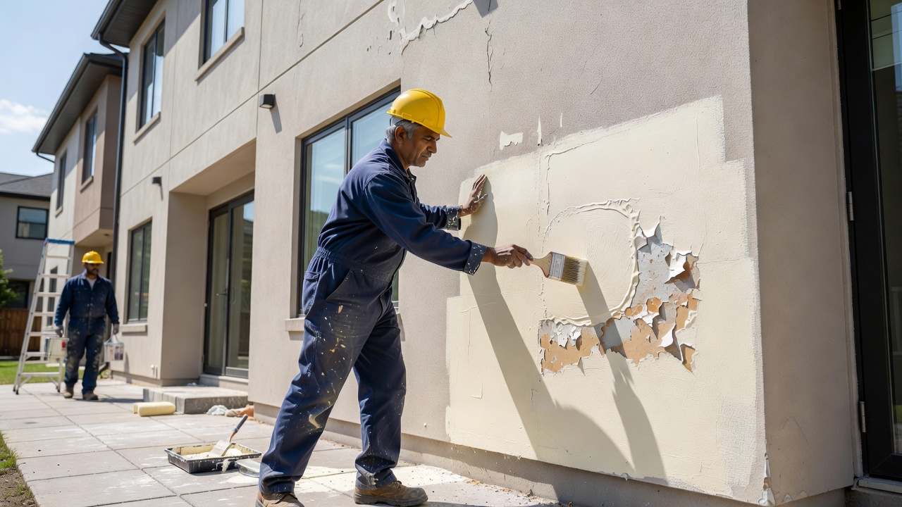 Scarborough exterior painting service for townhouse summer heat protection