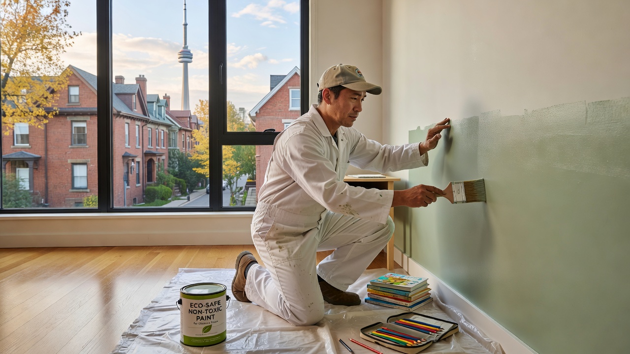 Non-toxic paint options for children's rooms in Toronto