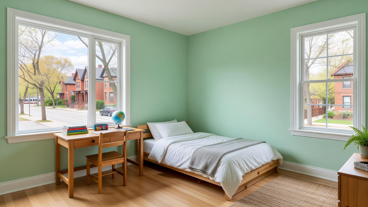 Eco-friendly Toronto house painting for kids