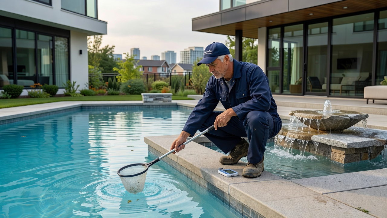 Backyard pool maintenance for detached homes in Toronto
