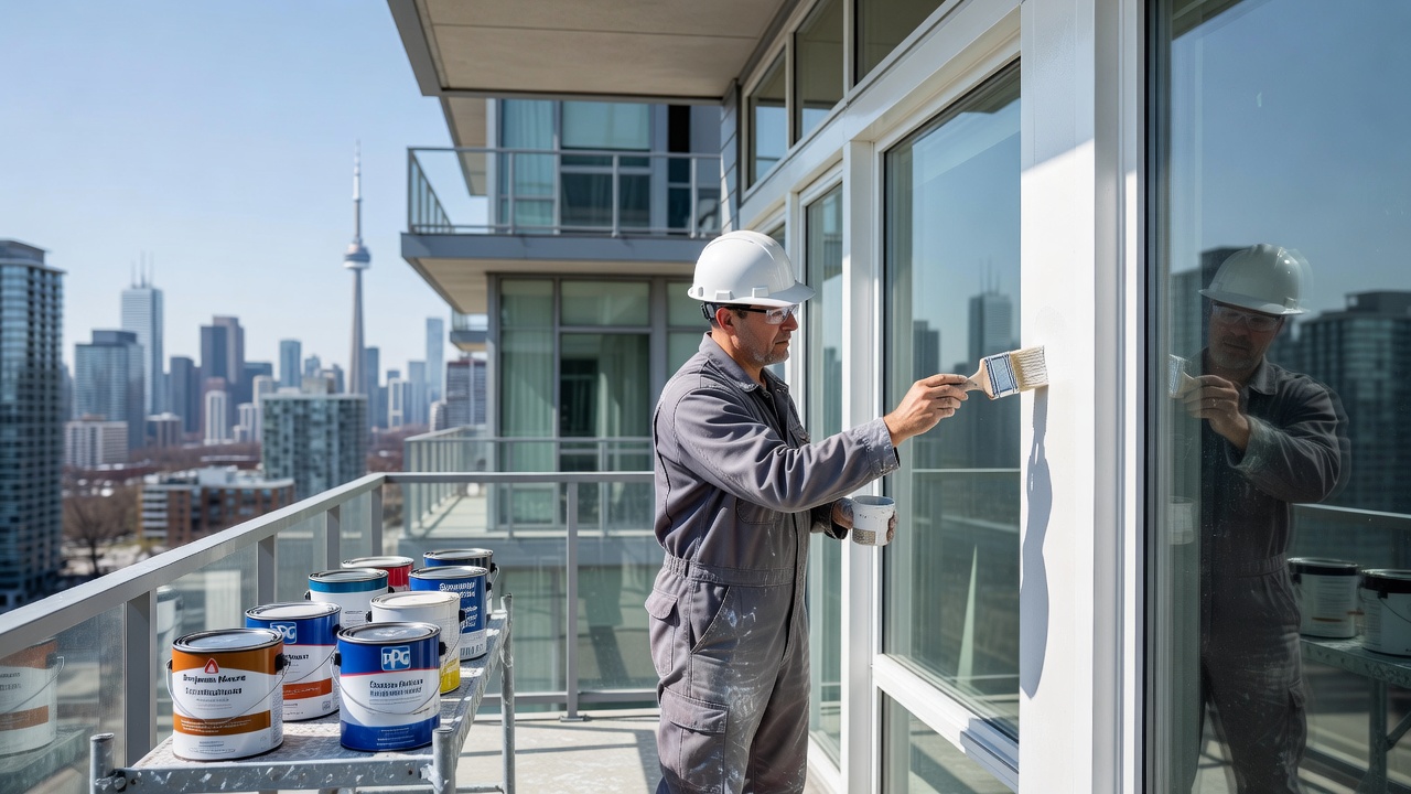 Choosing the right paint for exterior trim in Toronto