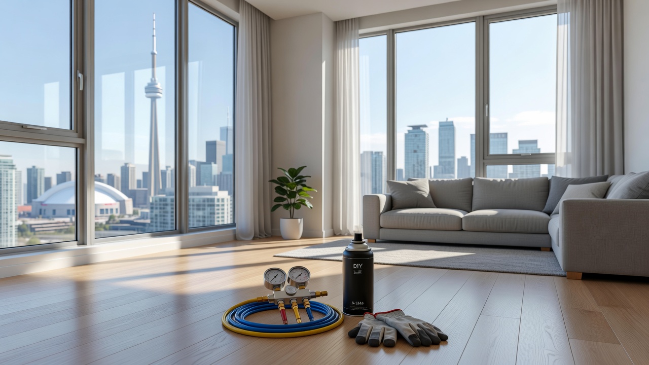 Tools for DIY Toronto AC recharge