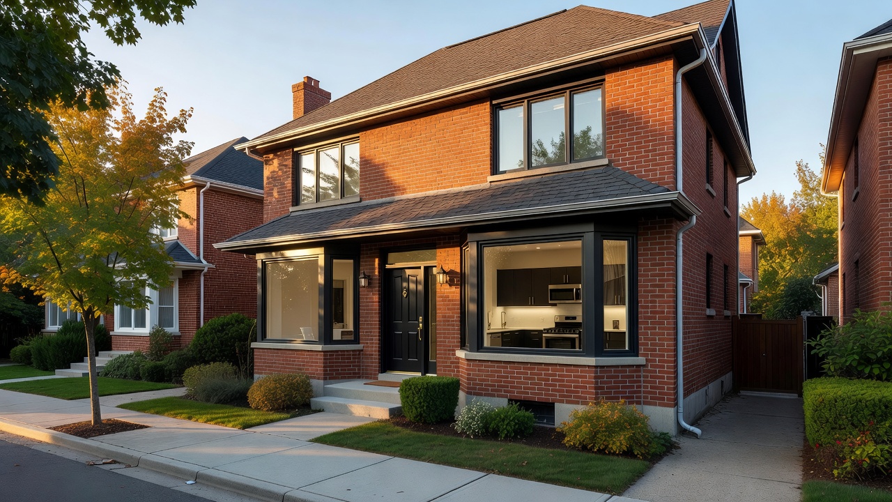 Toronto kitchen cabinets affected by gutter maintenance