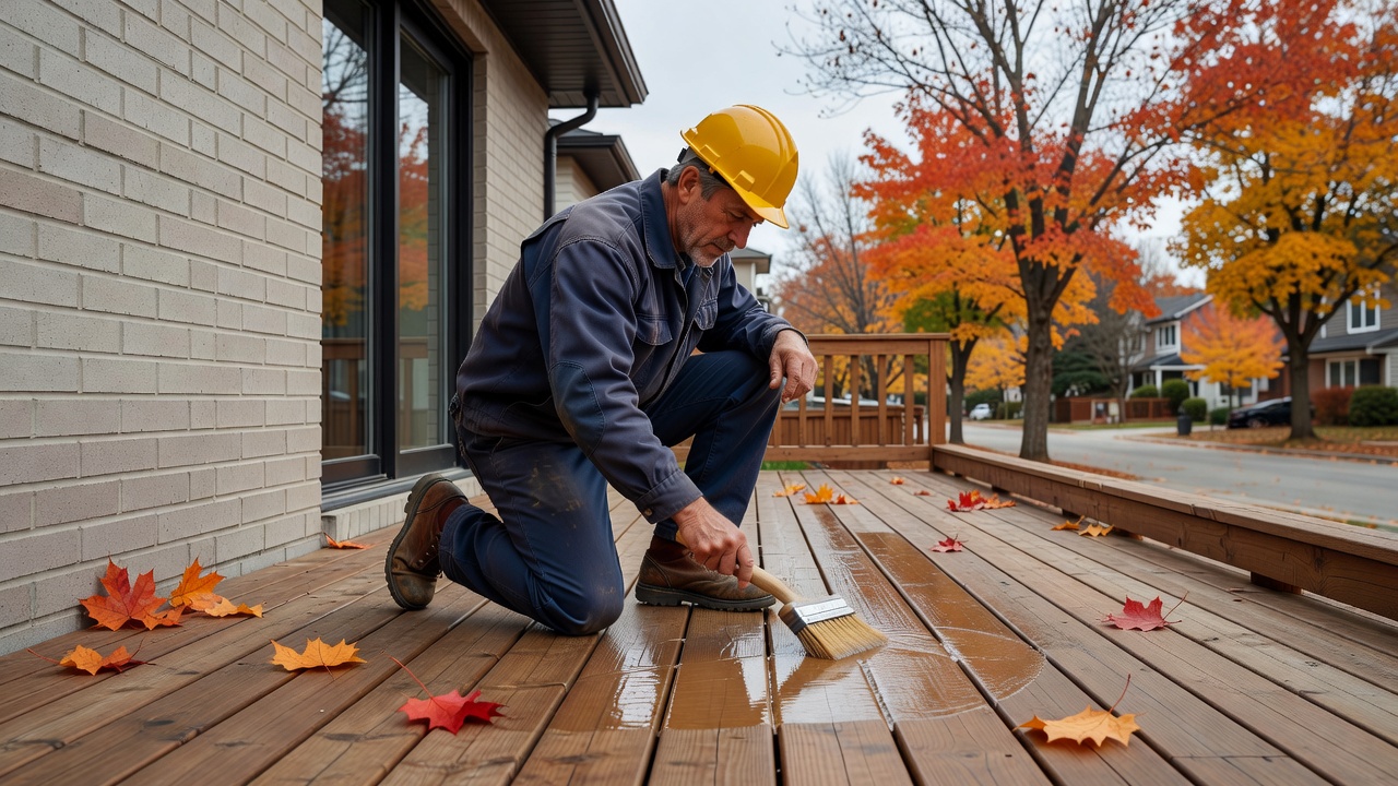 Protect your deck from fall weather damage in Toronto
