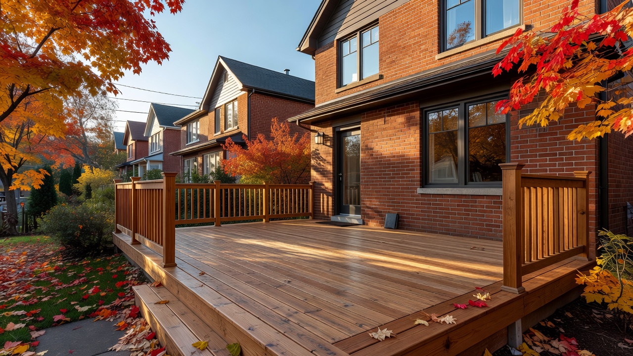 Fall maintenance for Toronto decks