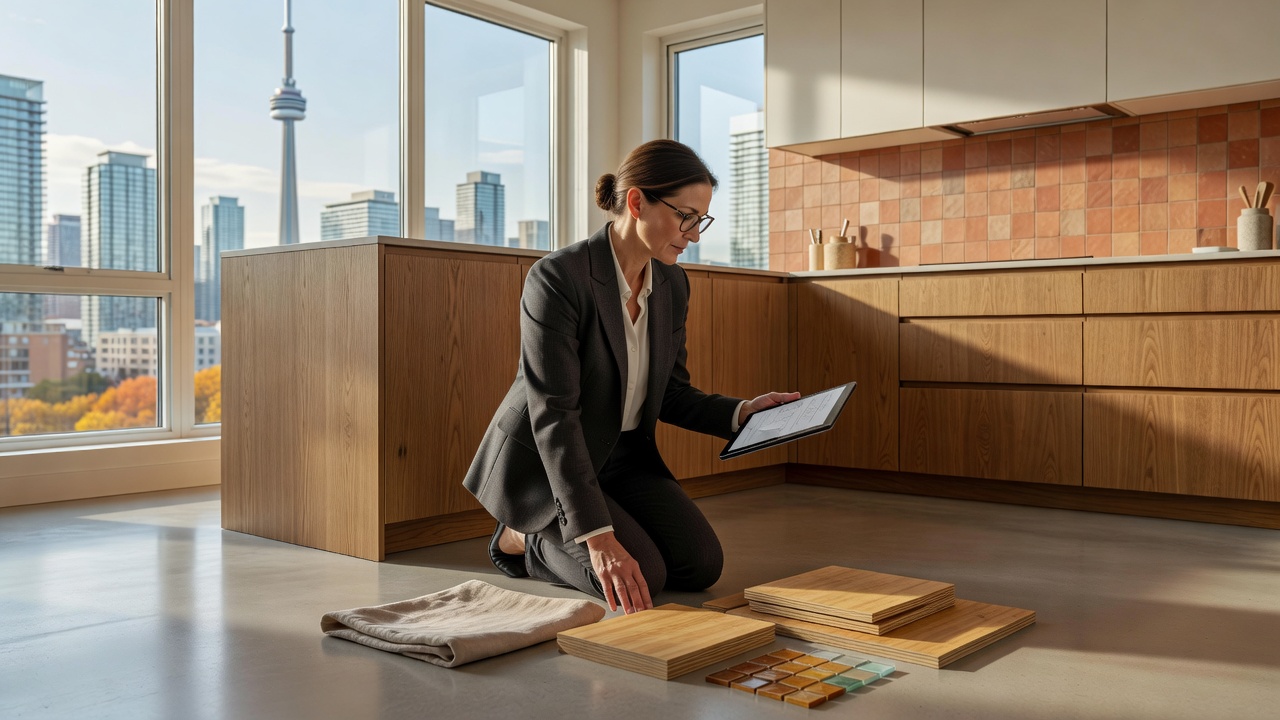 Sustainable materials for Toronto kitchen renovation