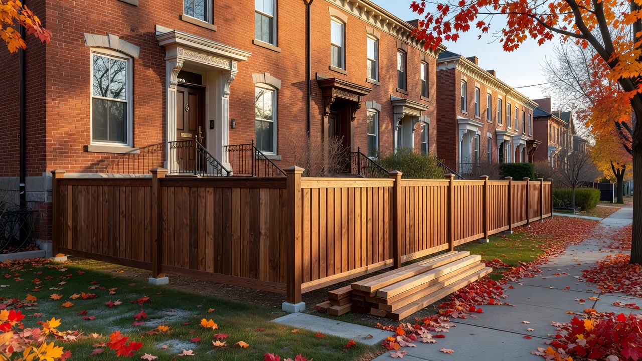Toronto iron fence for secure pet enclosure