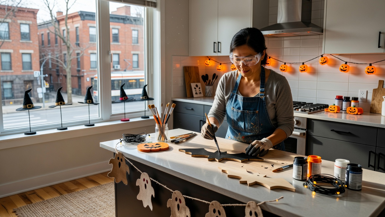 DIY Halloween kitchen decor ideas for Toronto homes