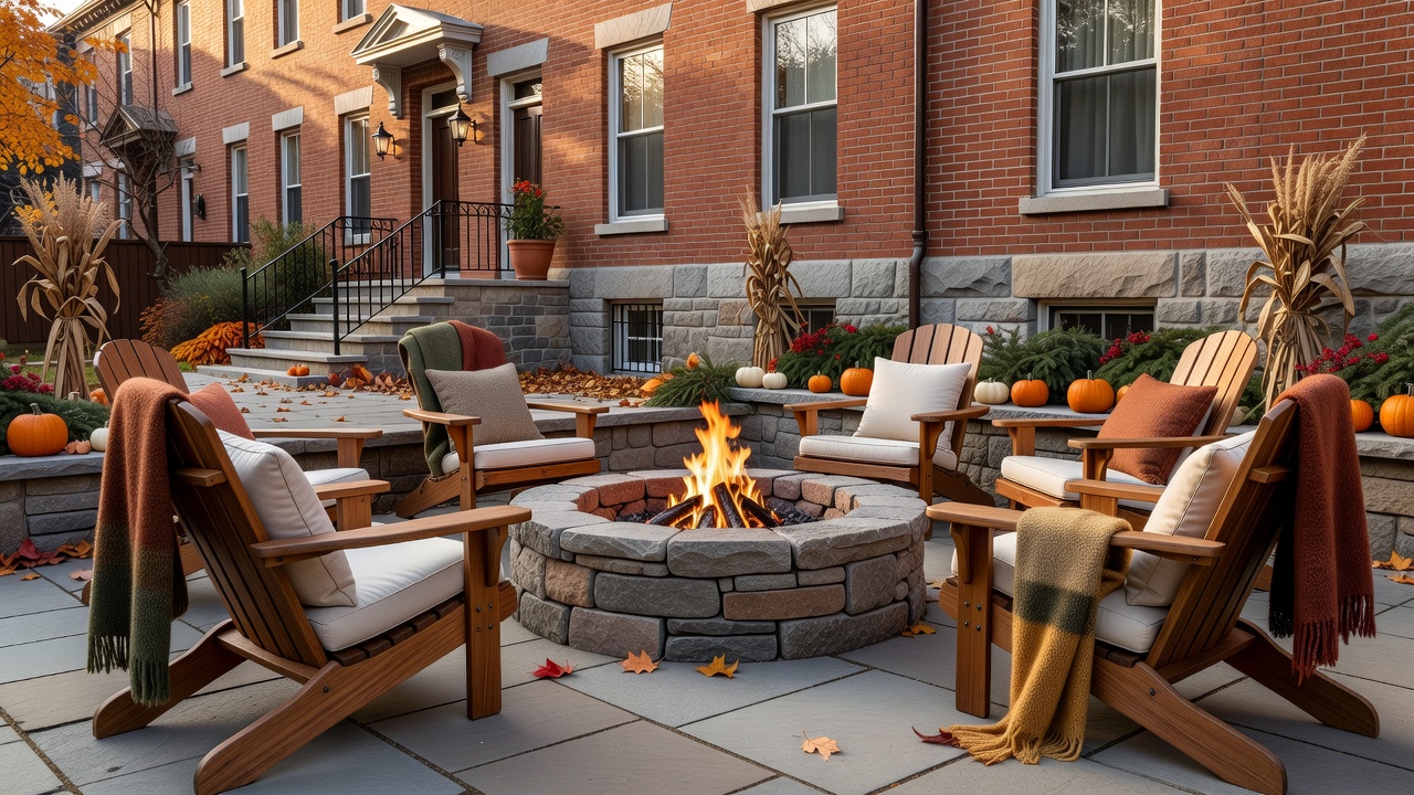 Seating ideas for outdoor Thanksgiving in Toronto