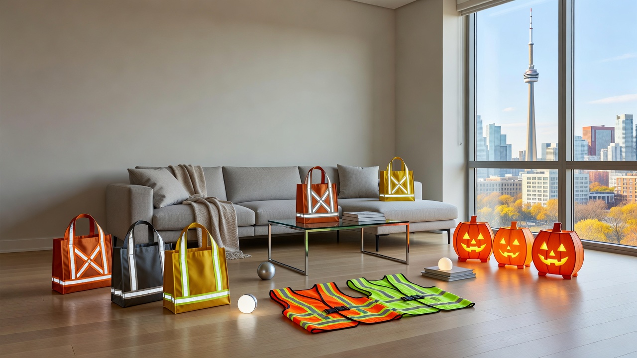 DIY projects for Halloween safety in Toronto apartments