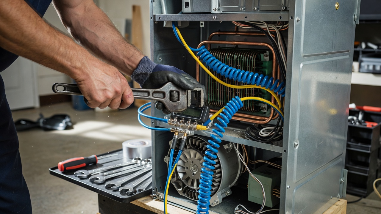 Toronto air conditioner installation tools